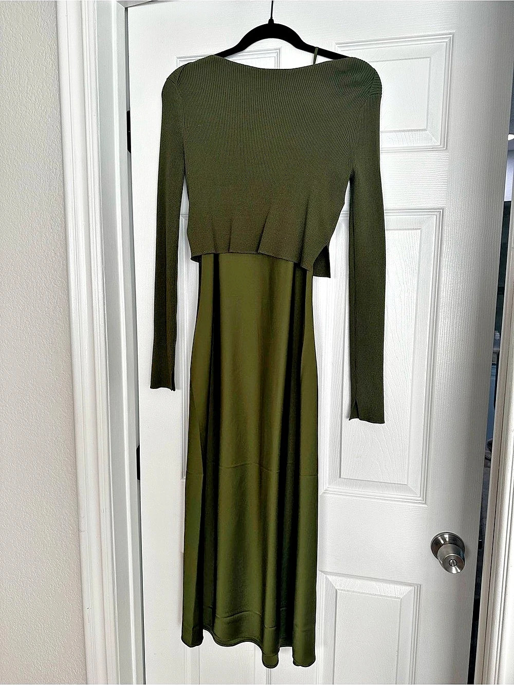 AllSaints Juno 2-in-1 Dress & sweater